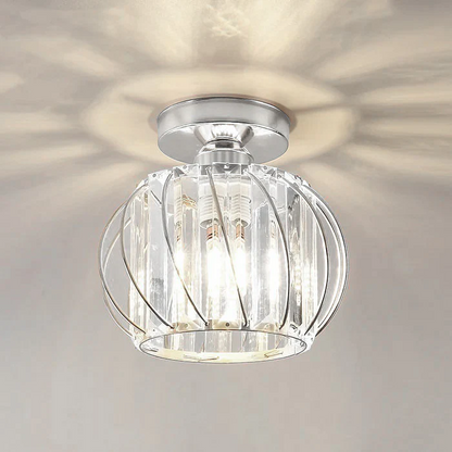 Glass Globe Pendant Light Ceiling Fixture