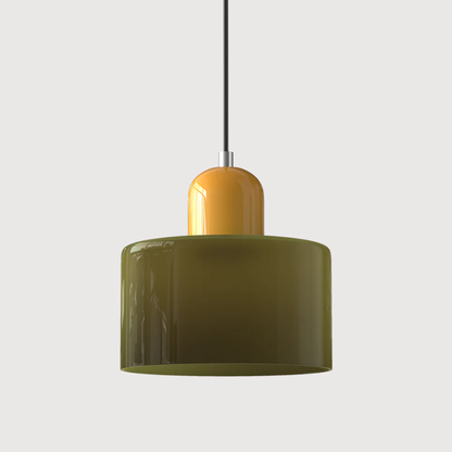 Glass Retro Pendant Light