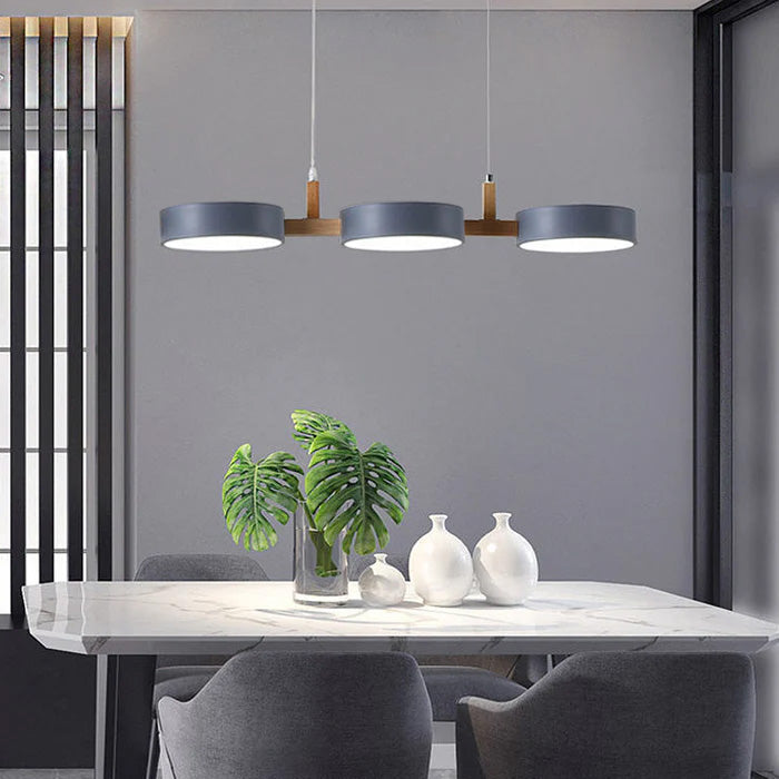 Modern Metal Glass Pendant Ceiling Light Fixture