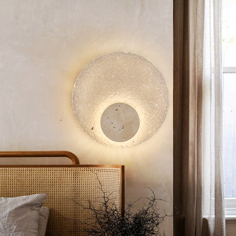 Acrylic Travertine Creative Wall Light 4