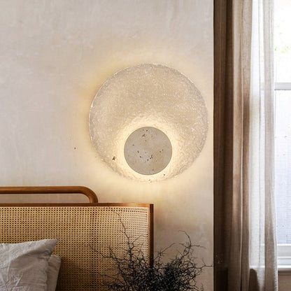 Acrylic Travertine Creative Wall Light 4