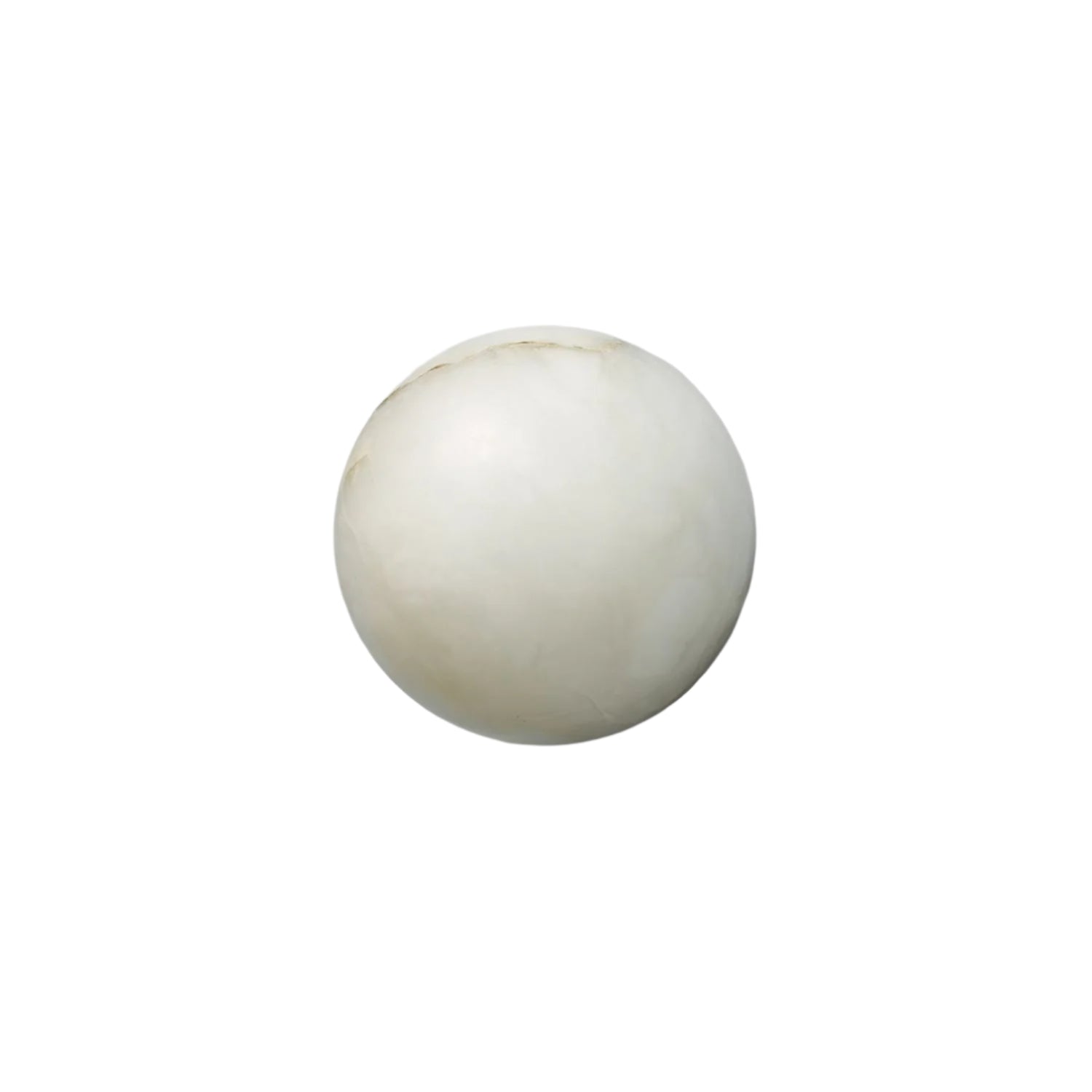 Alabaster Elegance Japandi Mini Orb Wall Lamp 2