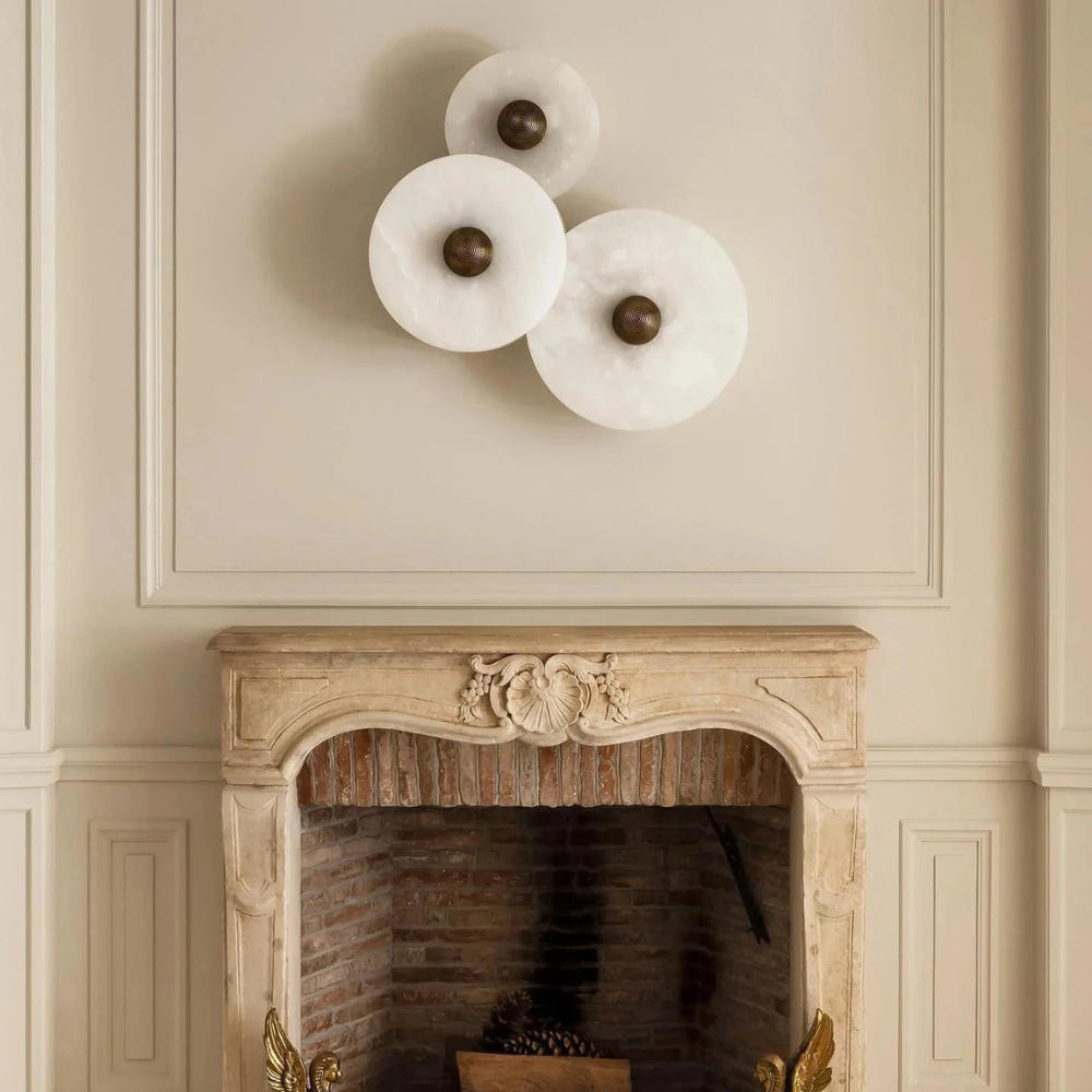 Alabaster Radiance Minimalist Elegance Wall Lamp 6