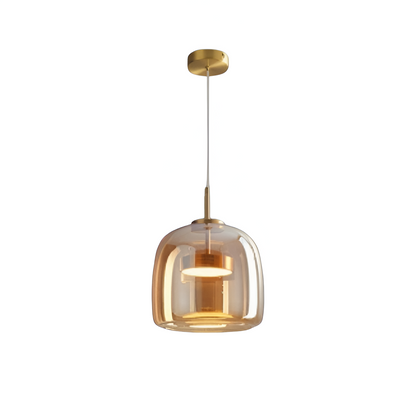 Retro Modern Glass LED Pendant Light