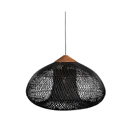 Rattan Bamboo Japandi Pendant Light