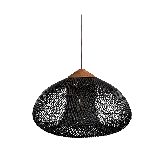 Rattan Bamboo Japandi Pendant Light