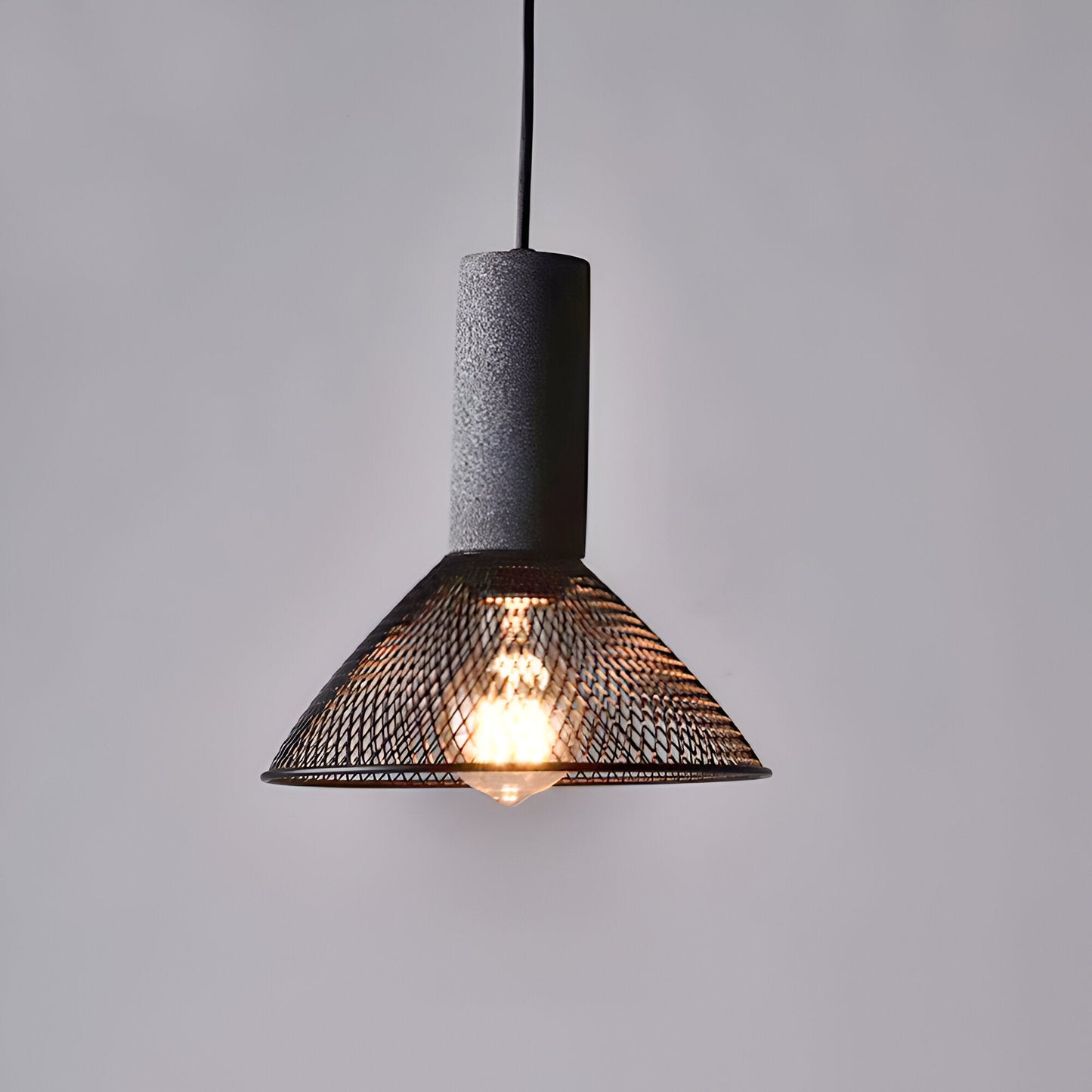 Nordic Industrial Cement Pendant Light