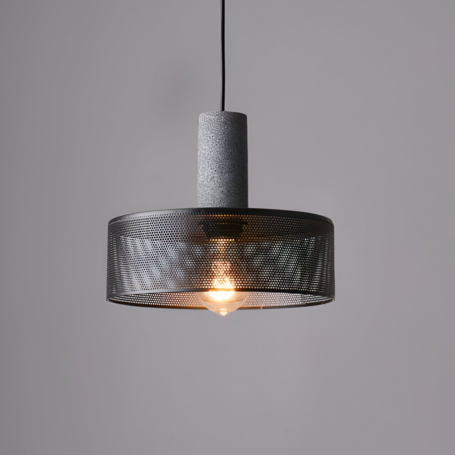 Nordic Industrial Cement Pendant Light
