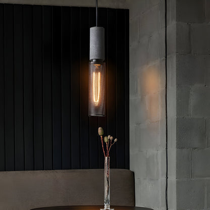 Nordic Industrial Cement Pendant Light