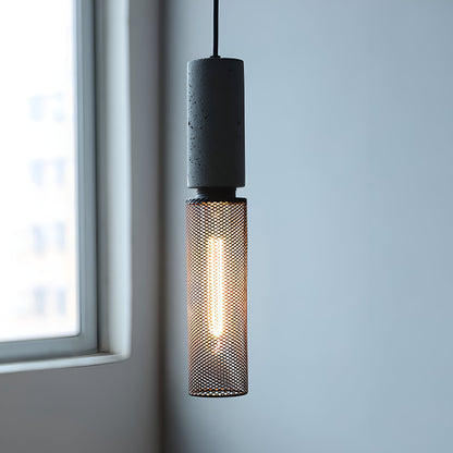 Nordic Industrial Cement Pendant Light