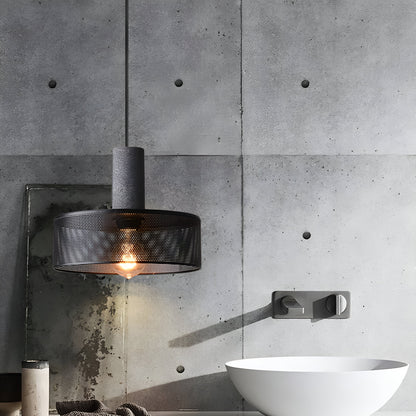 Nordic Industrial Cement Pendant Light