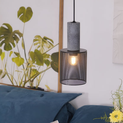 Nordic Industrial Cement Pendant Light