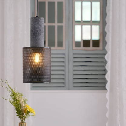 Nordic Industrial Cement Pendant Light