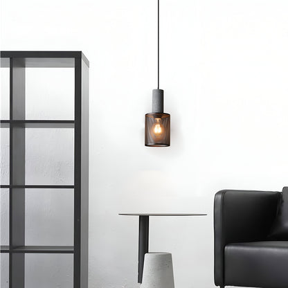 Nordic Industrial Cement Pendant Light