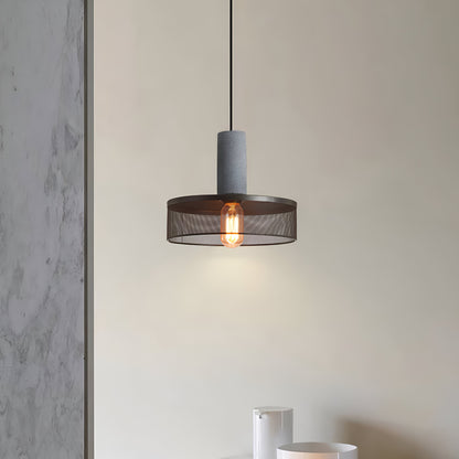 Nordic Industrial Cement Pendant Light