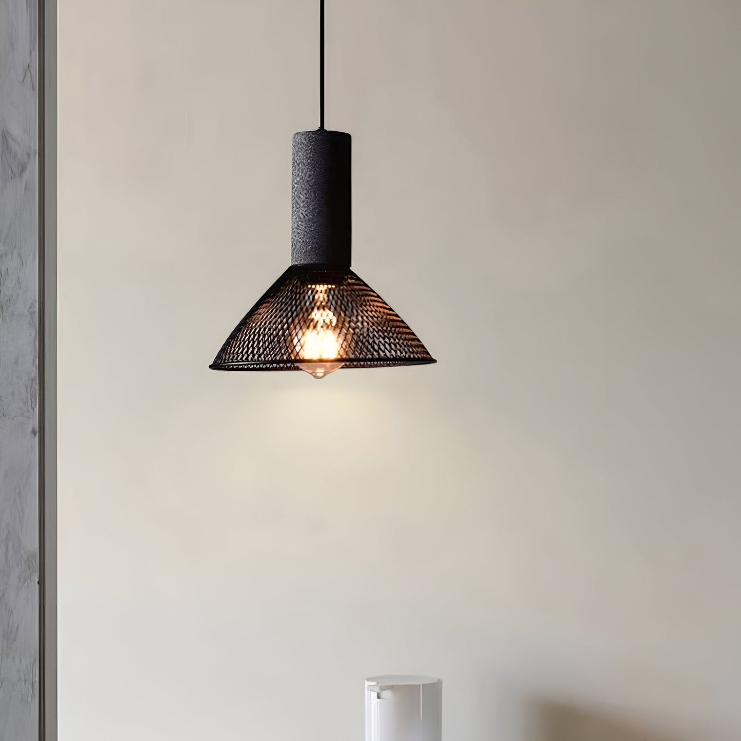 Nordic Industrial Cement Pendant Light