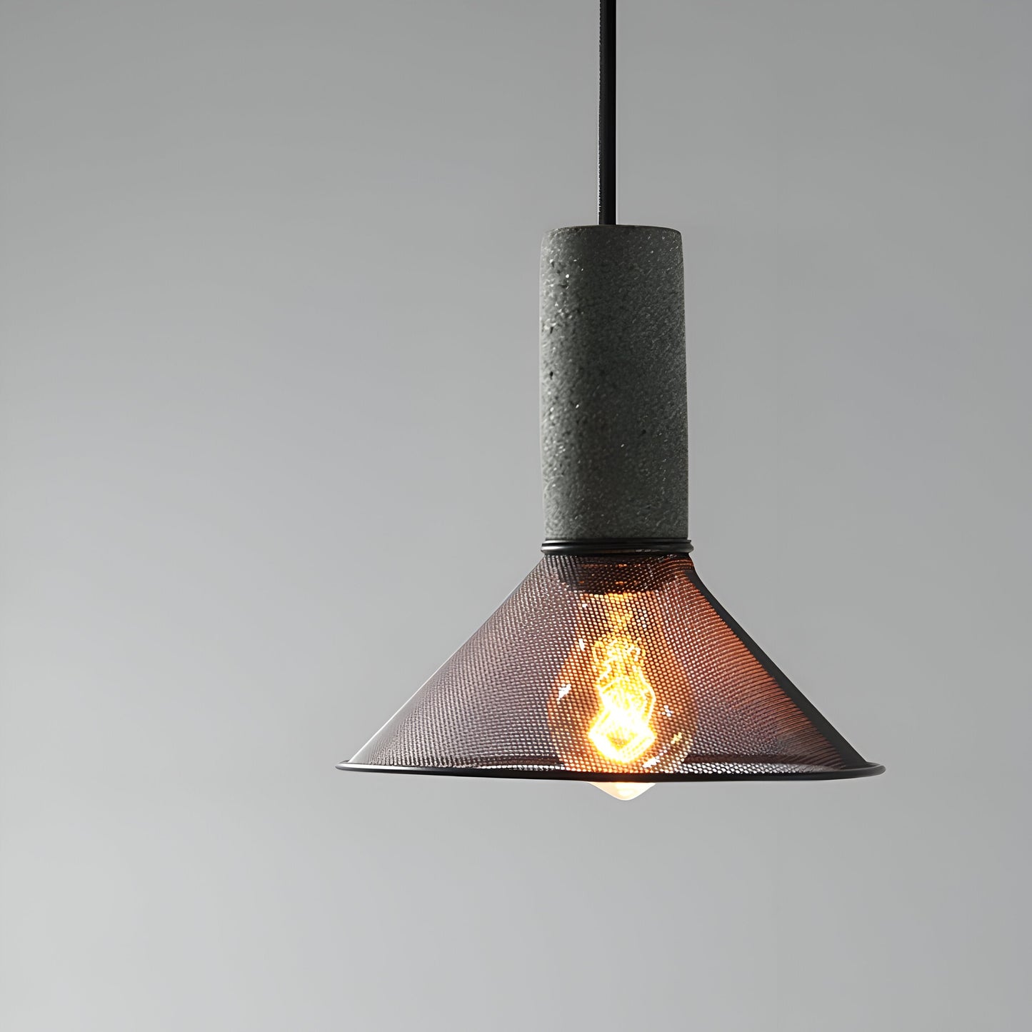 Nordic Industrial Cement Pendant Light