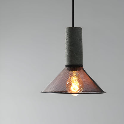 Nordic Industrial Cement Pendant Light