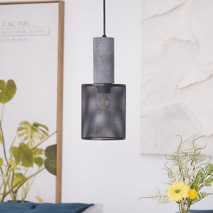 Nordic Industrial Cement Pendant Light