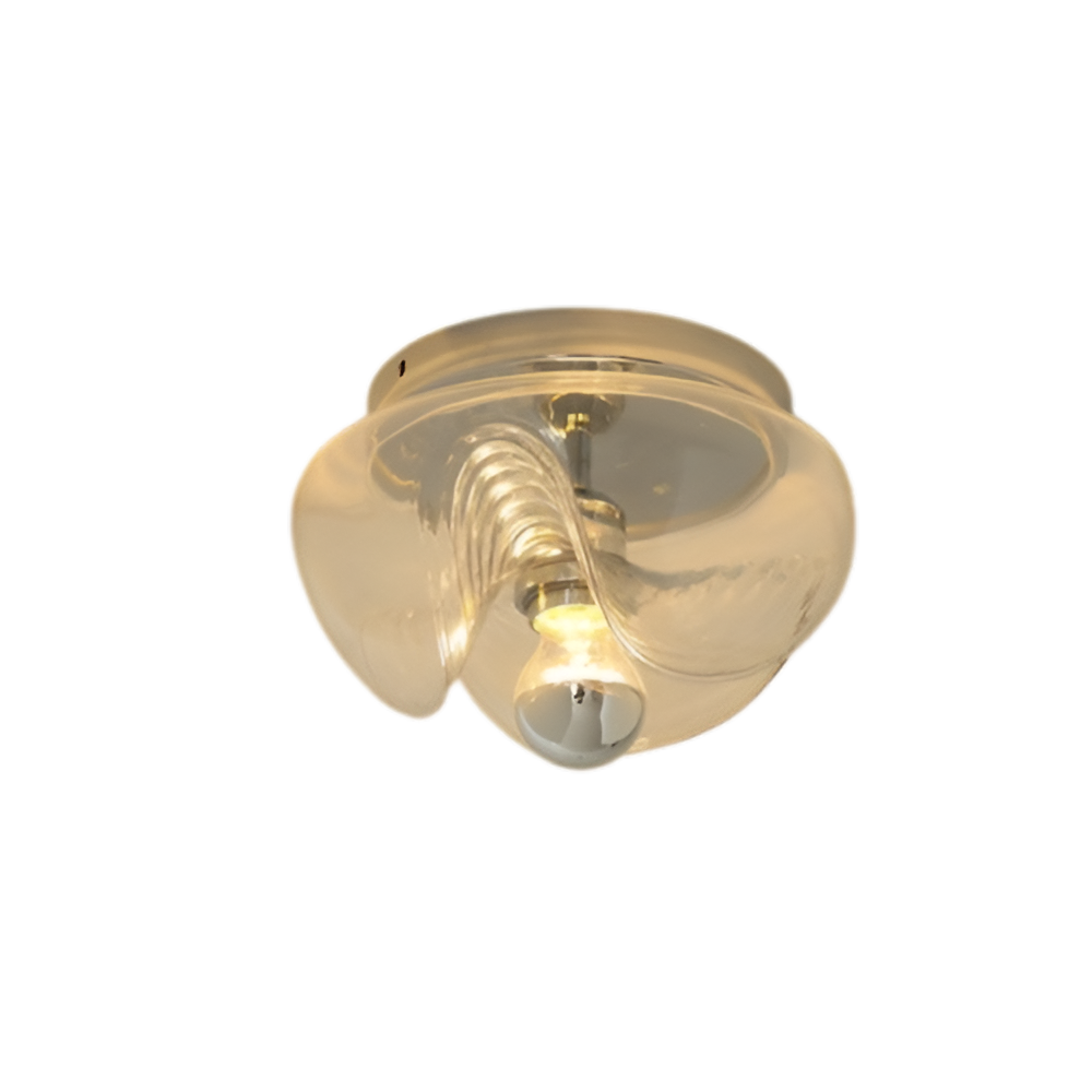 French Vintage Bauhaus Medieval Aisle Ceiling Light 0