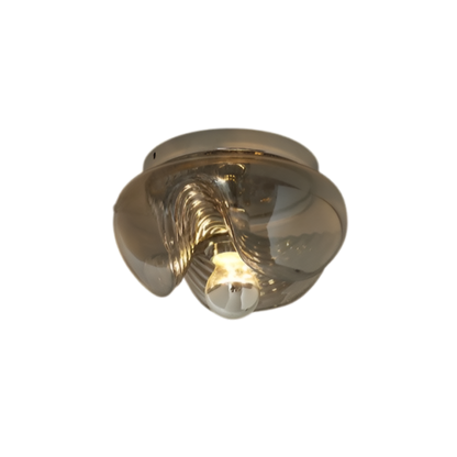 French Vintage Bauhaus Medieval Aisle Ceiling Light 2