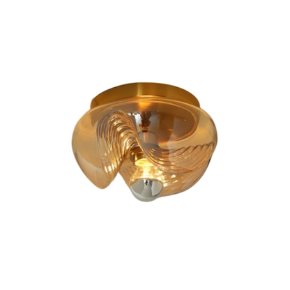 French Vintage Bauhaus Medieval Aisle Ceiling Light 4