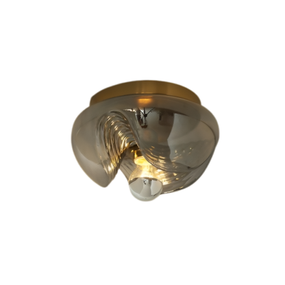 French Vintage Bauhaus Medieval Aisle Ceiling Light 5