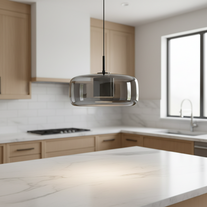 Retro Modern Glass LED Pendant Light