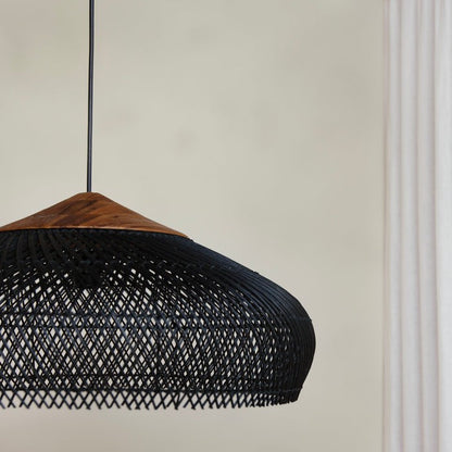 Rattan Metal Retro Bohemian Pendant Light
