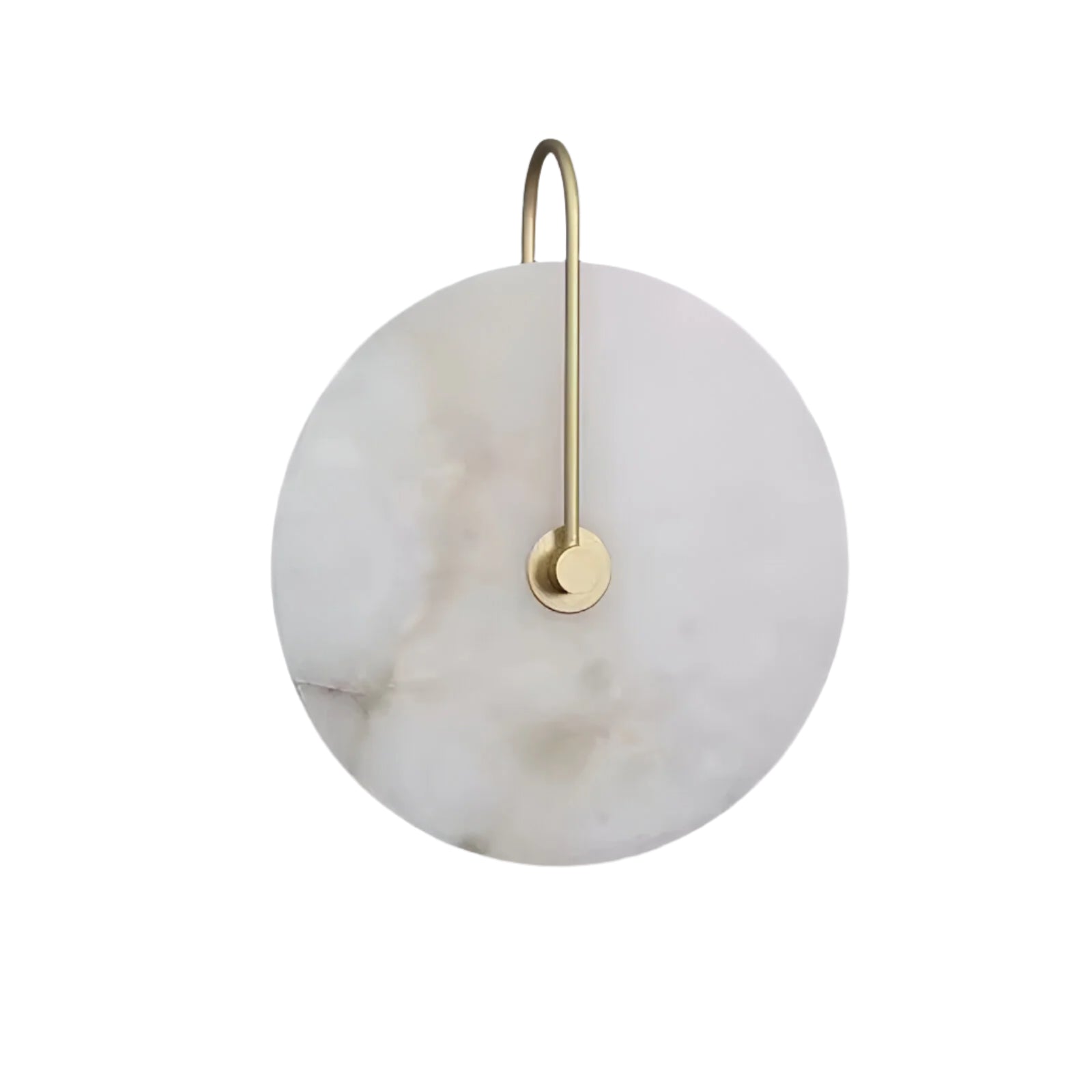 Moonshade Natural Marble Alabaster Minimalist Wall Light 9