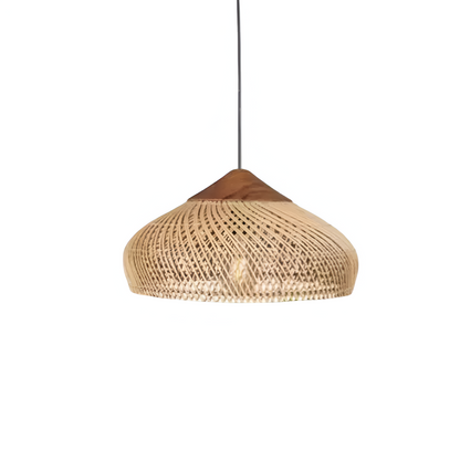 Rattan Metal Retro Bohemian Pendant Light