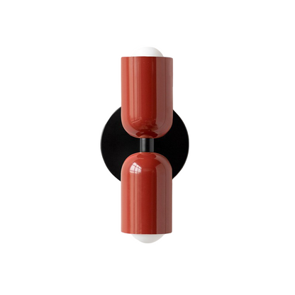 Nordic Colorful Double Head Iron Wall Light 27