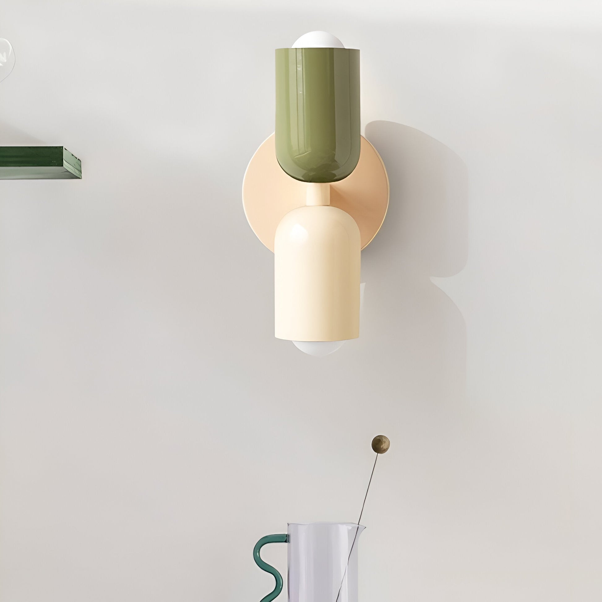 Nordic Colorful Double Head Iron Wall Light 5