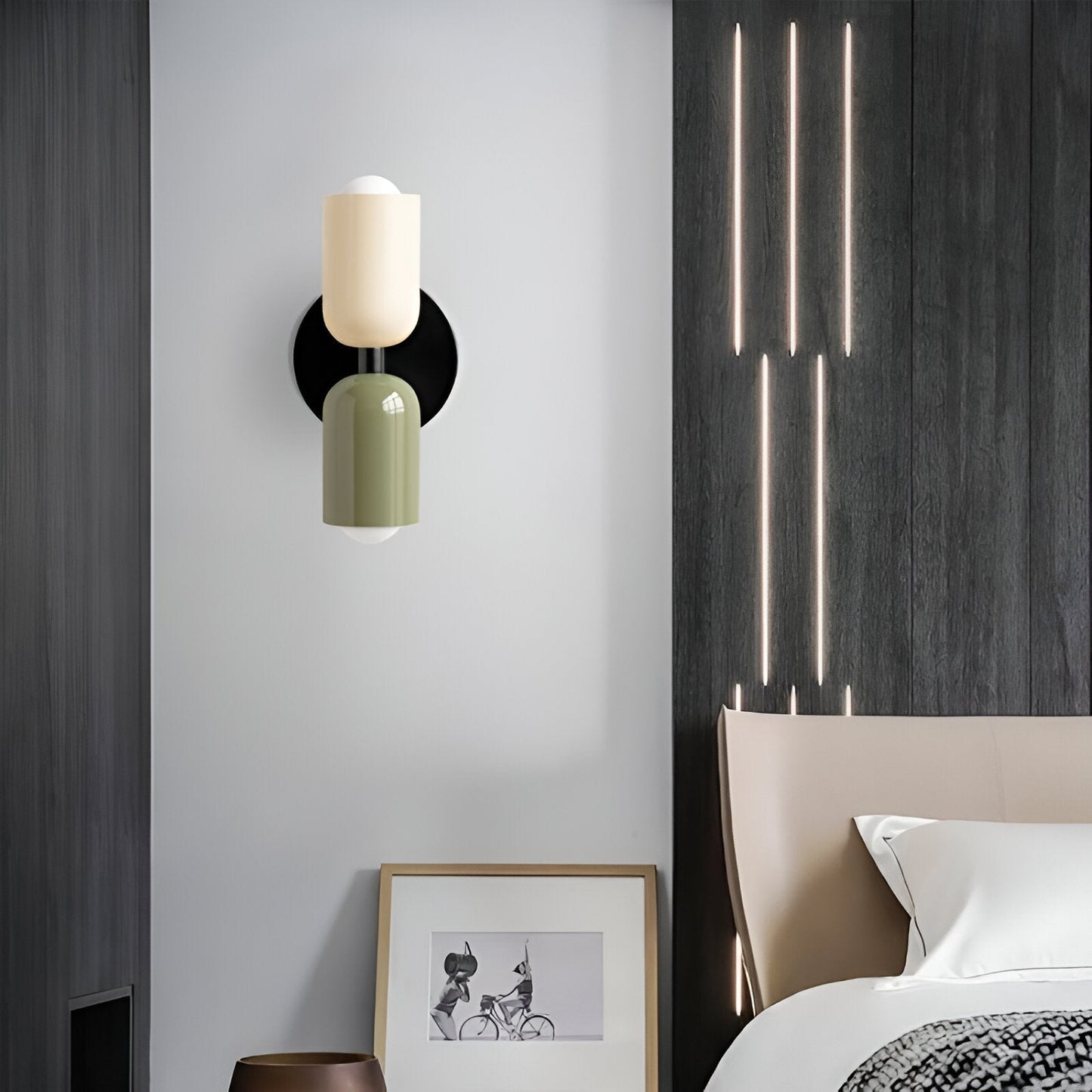 Nordic Colorful Double Head Iron Wall Light 6