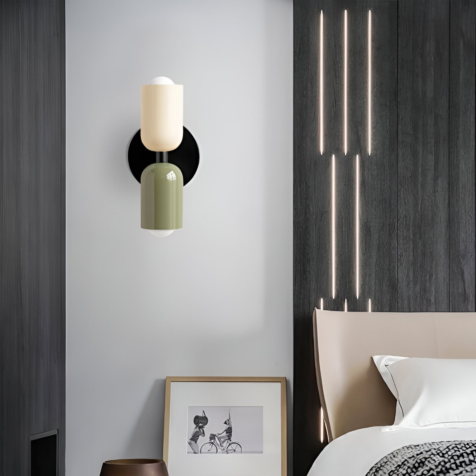 Nordic Colorful Double Head Iron Wall Light 6