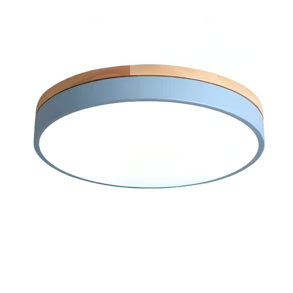 Nordic LED Round Flush Acrylic Minimalist Ceiling Light 11