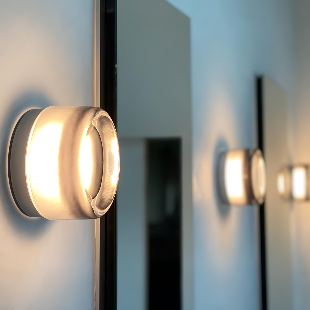 Nordic Luminous Dimple Acrylic Modern Wall Light 2