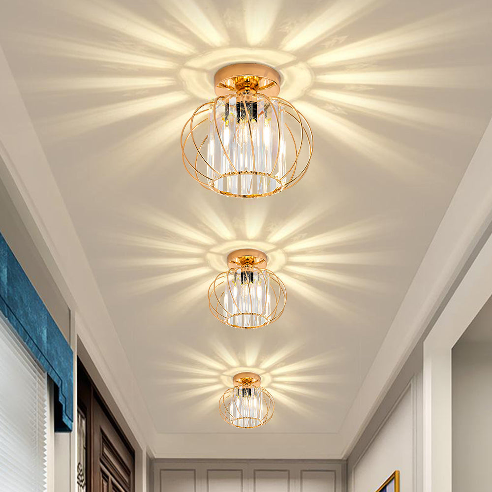 Glass Globe Pendant Light Ceiling Fixture