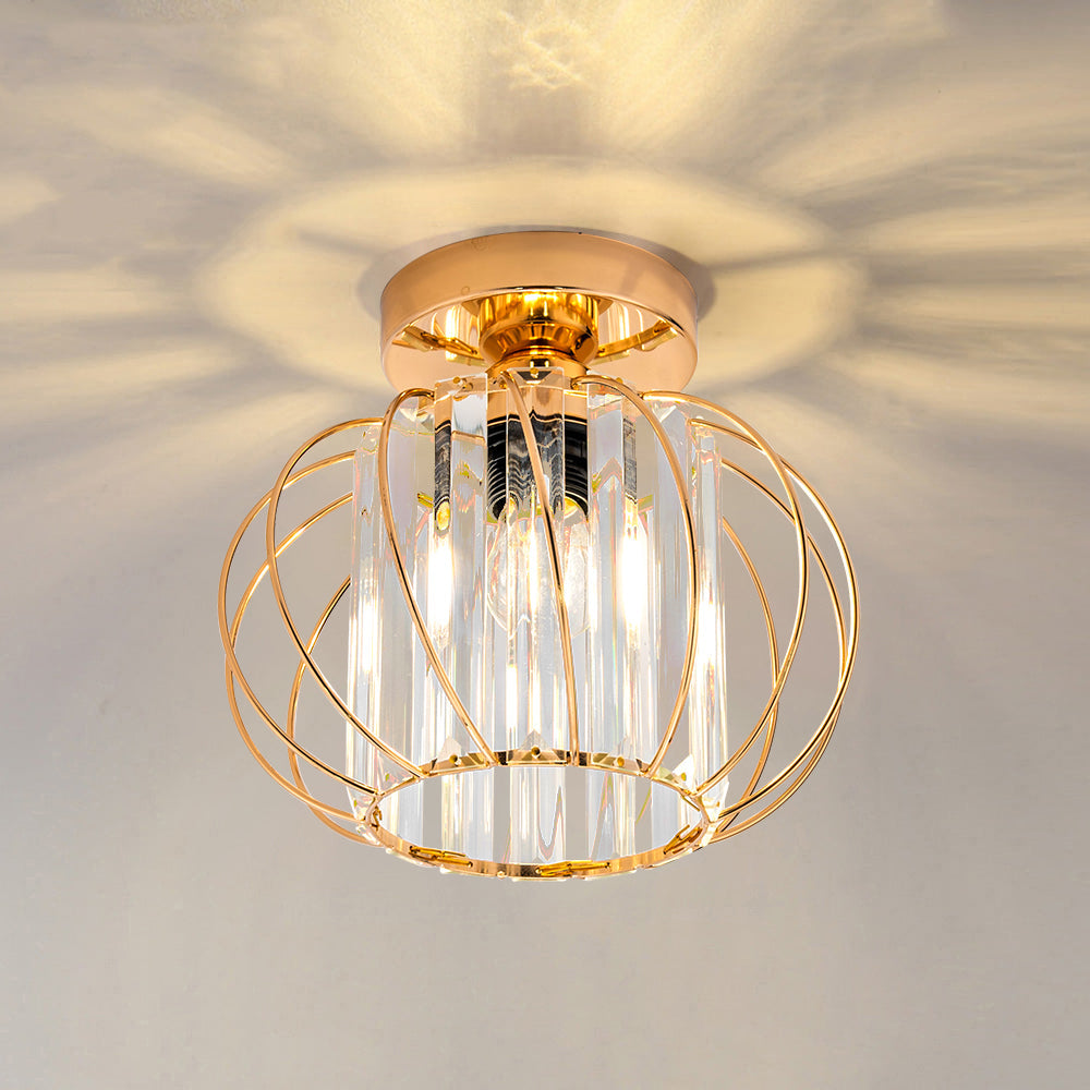 Glass Globe Pendant Light Ceiling Fixture