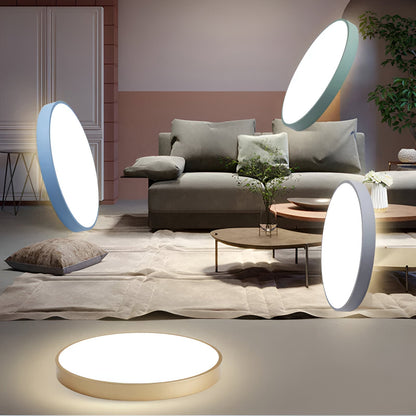 Nordic Macaron Round LED Ceiling Light 7