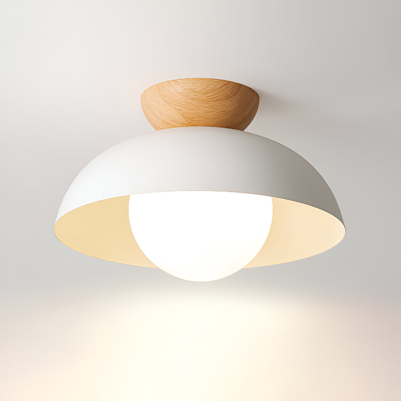 Nordic Minimalist Eco Iron Shade Ceiling Light 1