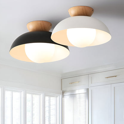 Nordic Minimalist Eco Iron Shade Ceiling Light 7