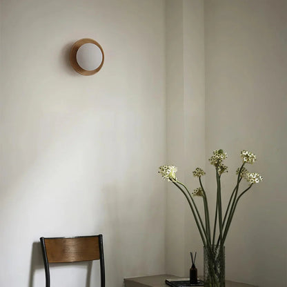 Nordic Minimalist Natural Wood LED Wall Light 10