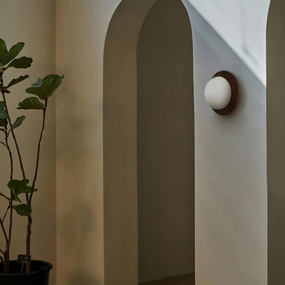 Nordic Minimalist Natural Wood LED Wall Light 6