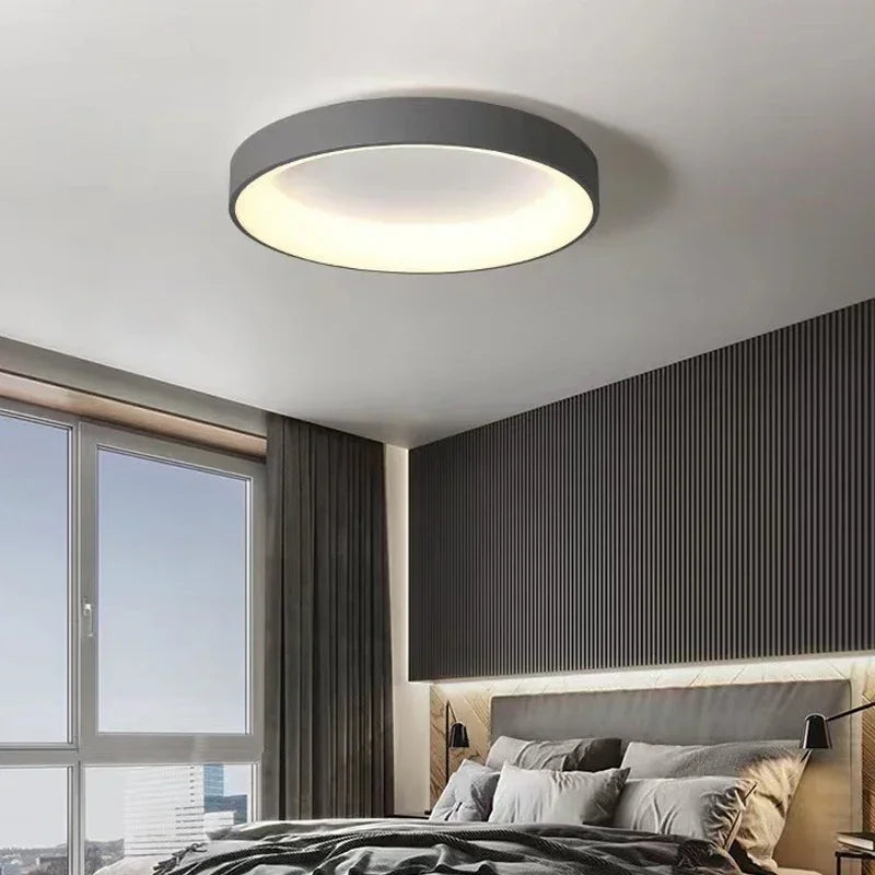 Nordic Modern Ring Shaped LED Ceiling Light 3