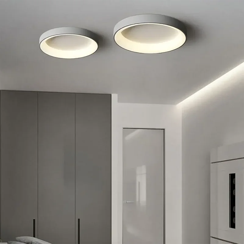 Nordic Modern Ring Shaped LED Ceiling Light 4