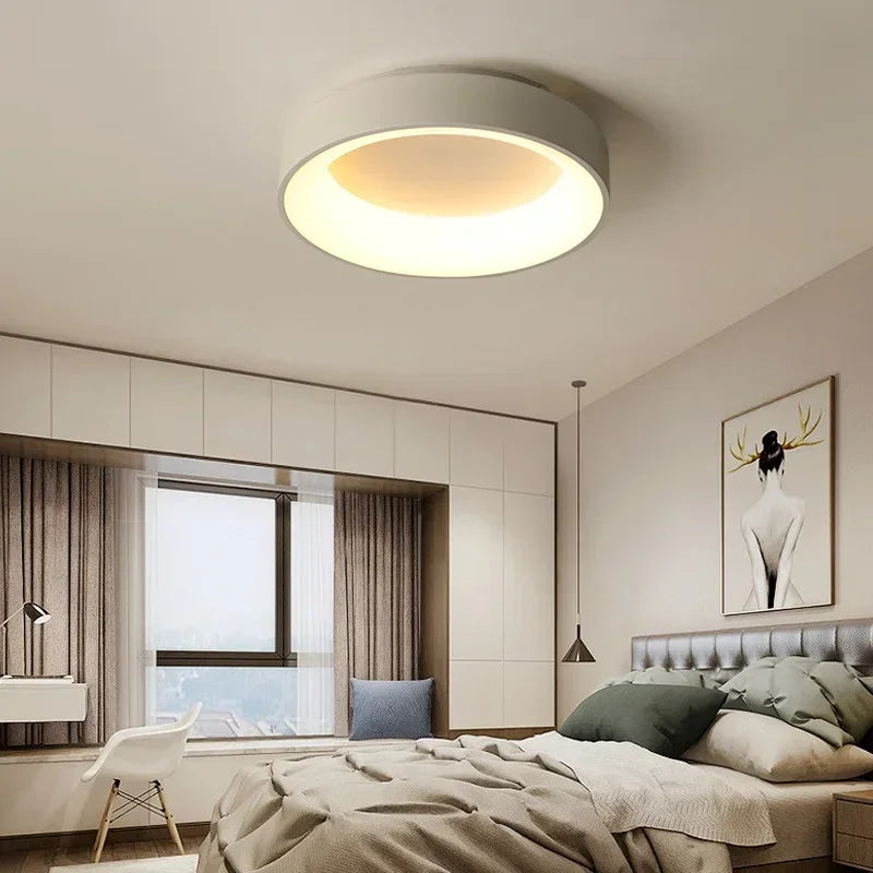 Nordic Modern Ring Shaped LED Ceiling Light 5