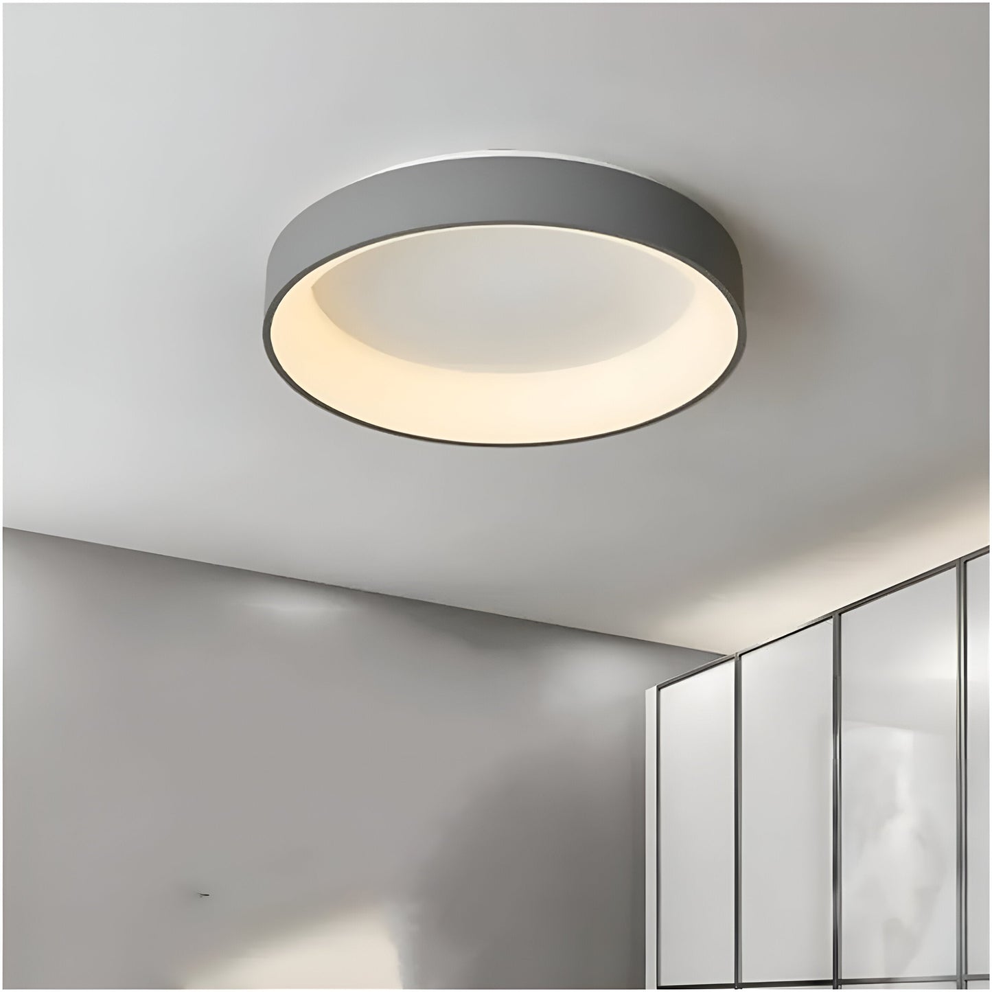 Nordic Modern Ring Shaped LED Ceiling Light 7