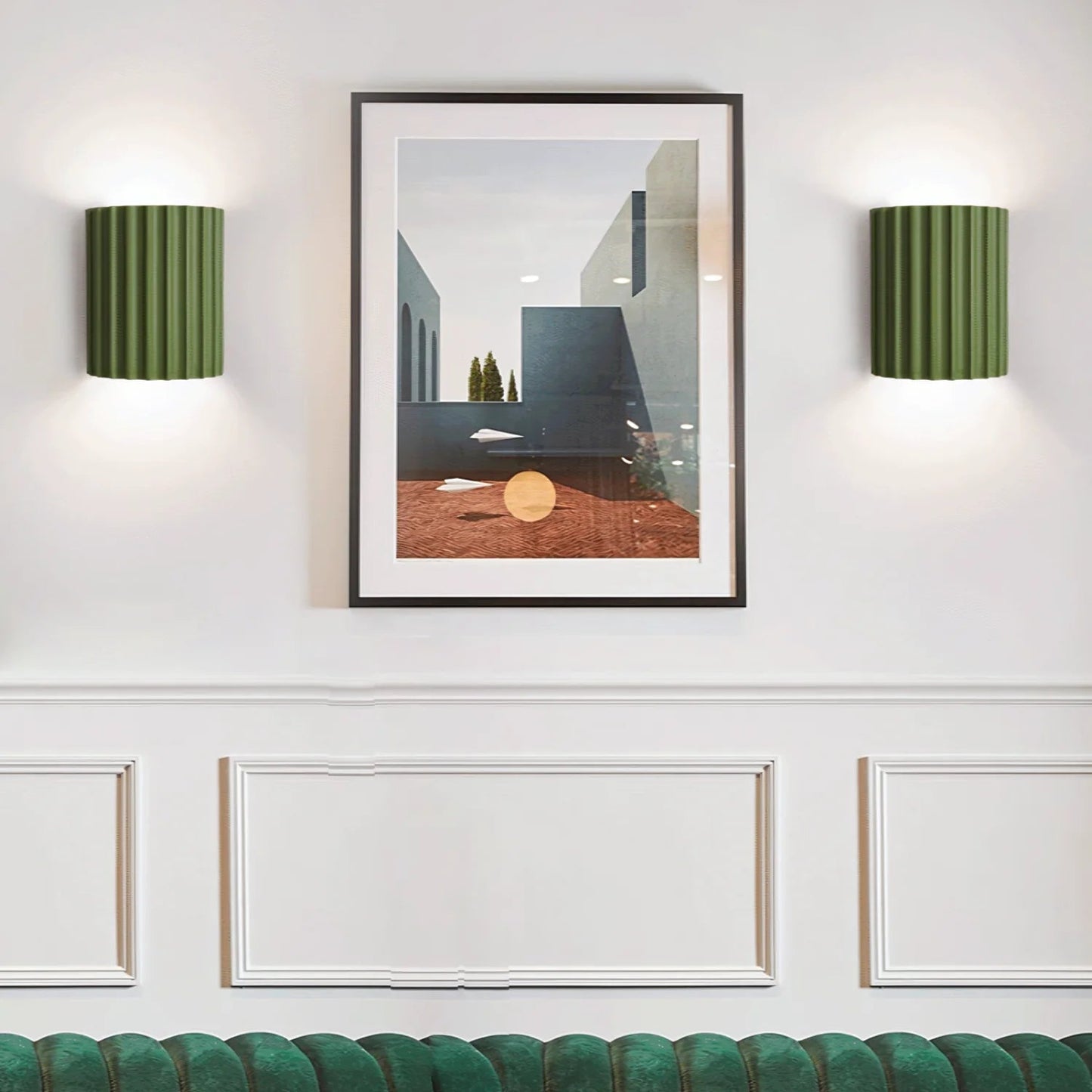 Nordic Resin Clarity Minimalist Wall Light 5