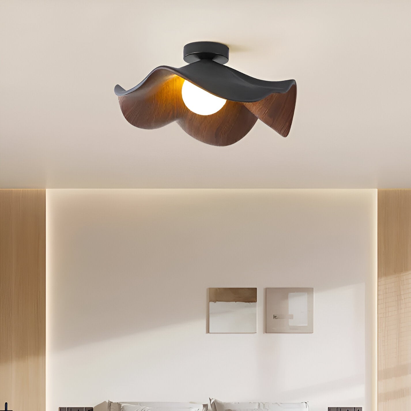Nordic Resin Flower Shape Ceiling Light 8